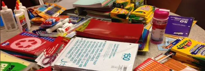 Making a Difference – School Supply Drive