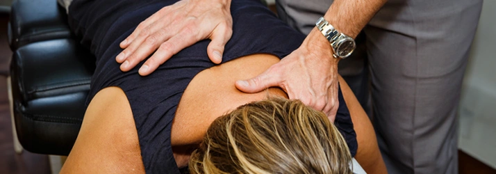 Chiropractic Victoria BC Woman Receiving Adjustment